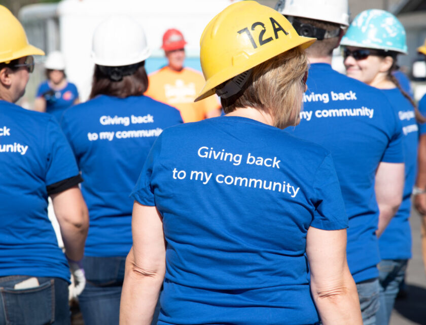 Banner Bank volunteers